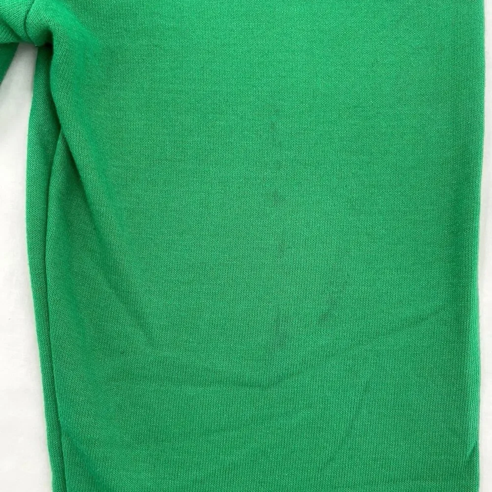 Aviator Nation Kelly Green Logo Sweatpants Bright Rainbow Unisex KIDS Size 12